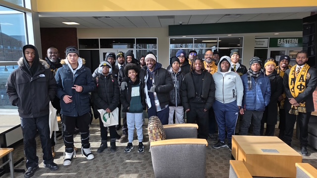 EMU Campus to Court Experience group photo