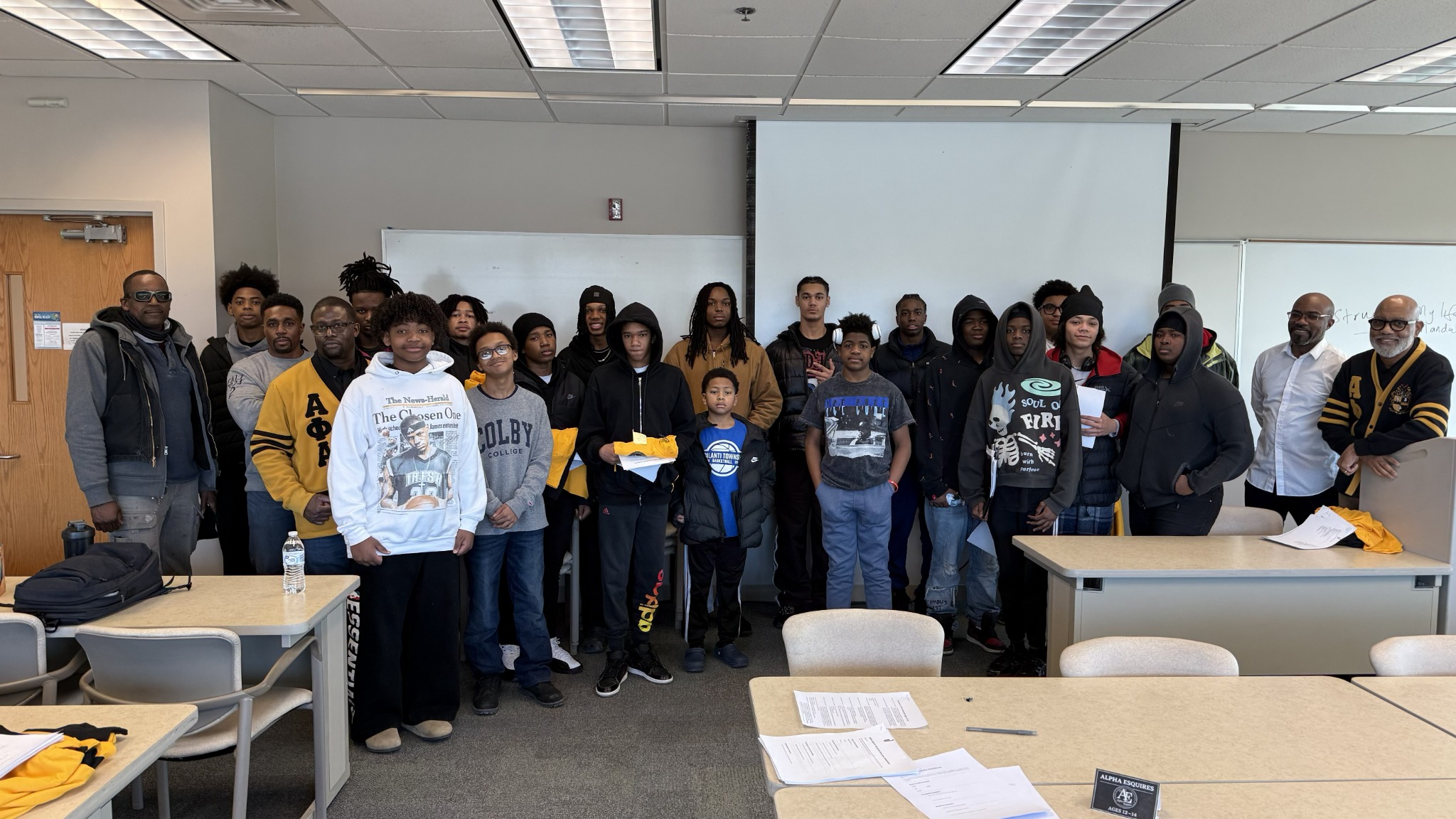 Resume Portfolio and Interview Workshop group photo