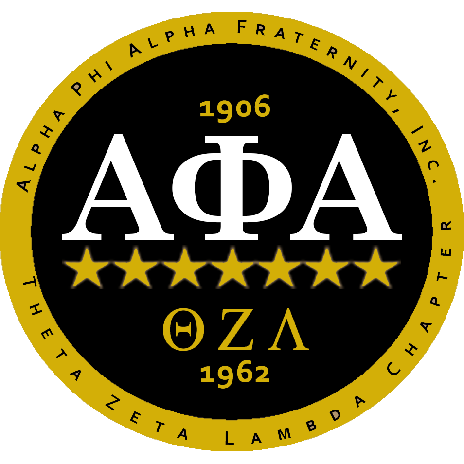 Alpha Phi Alpha Theta Zeta Lambda Chapter emblem